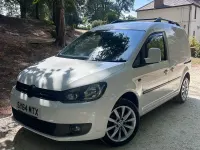 Used VW Caddy Highline 102 HP (75 kW) 2014 White MPV