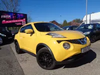 Used Nissan Juke Tekna 110 HP (80 kW) 2015 Yellow SUV