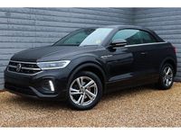 Used VW T-Roc Cabriolet R-line 150 HP (110 kW) 2022 Black Cabriolet