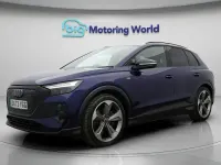 Used Audi Q4 e-tron Black Edition 150 kW (204 HP) 2023 Blue SUV