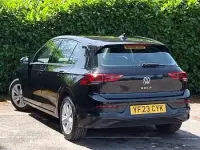 Used VW Golf VIII Life 130 HP (95 kW) 2023 Black Hatchback