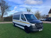 Begagnad Mercedes Sprinter 2019 Vit Van