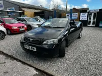 Used Vauxhall Astra Cabriolet 2005 Black Cabriolet