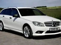 Used Mercedes C350 2010 White Estate