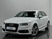Used Audi A3 Sportback S-Line 2014 White Hatchback