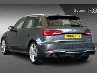 Used Audi A3 S-Line 147 HP (108 kW) 2016 Grey Hatchback