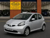 Used Toyota Aygo Platinum 67 HP (49 kW) 2008 Silver Hatchback