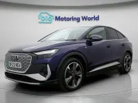 Used Audi Q4 e-tron S-Line 125 kW (170 HP) 2023 Blue SUV