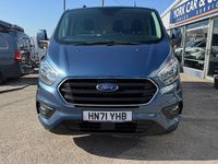 Used Ford Transit Custom Limited 130 HP (95 kW) 2021 Blue Van