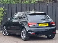 Used Audi A1 Black Edition 125 HP (91 kW) 2018 Black Hatchback
