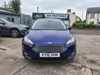 Used Ford Focus Titanium 125 HP (91 kW) 2016 Blue Hatchback
