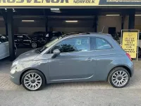 Used Fiat 500 Lounge 69 HP (50 kW) 2018 Grey Hatchback