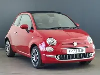 Used Fiat 500C Red 70 HP (51 kW) 2023 Red Cabriolet