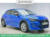 Used Peugeot e-208 Allure Premium 100 kW (136 HP) 2022 Blue Hatchback