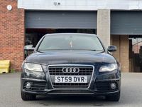 Used Audi A4 S-Line 143 HP (105 kW) 2009 Black Sedan