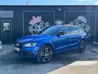Used Audi Q5 S-line plus 150 HP (110 kW) 2017 Blue SUV