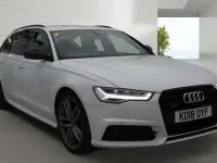 Used Audi A6 Black Edition 272 HP (200 kW) 2018 White Estate