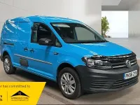 Used VW Caddy Maxi Startline 102 HP (75 kW) 2016 Blue MPV