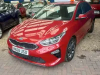 Used Kia Ceed 136 HP (100 kW) 2018 Red Hatchback
