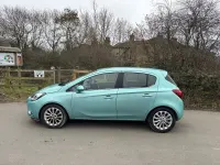 Used Vauxhall Corsa 90 HP (66 kW) 2016 Green Hatchback