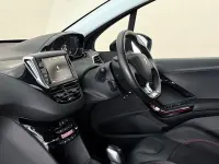 Used Peugeot 208 GT-line 110 HP (80 kW) 2017 Black Hatchback