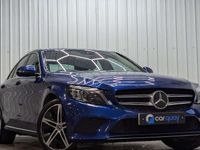 Begagnad Mercedes C200 198 HK (145 kW) 2019 Blå Sedan