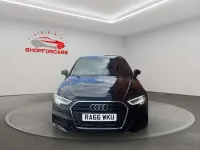 Used Audi A3 S-Line 150 HP (110 kW) 2017 Black Hatchback