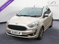 Used Ford Ka Plus Zetec 85 HP (62 kW) 2019 Silver Hatchback