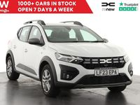 Begagnad Dacia Sandero Expression 2023 Vit Halvkombi