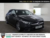 Used Mercedes A180 AMG line 116 HP (85 kW) 2019 Black Hatchback