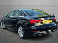 Used Audi A3 S-Line 116 HP (85 kW) 2019 Black Sedan