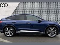 Used Audi Q4 Sportback e-tron Comfort 150 kW (204 HP) 2021 Blue SUV