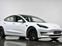 Used Tesla Model 3 Long Range AWD 366 kW (498 HP) 2021 White Sedan