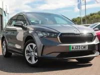 Used Skoda Enyaq iV ecoSuite 131 kW (179 HP) 2023 Graphite grey metallic SUV