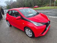 Used Toyota Aygo X-play 69 HP (50 kW) 2016 Red Hatchback