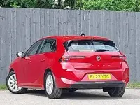 Used Vauxhall Astra Design Edition 110 HP (80 kW) 2023 Red Hatchback