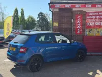 Used Skoda Fabia Colour Edition 75 HP (55 kW) 2019 Blue Hatchback