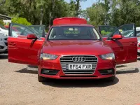 Used Audi A4 177 HP (130 kW) 2015 Red Sedan