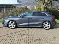 Begagnad Audi A3 S-Line 150 HK (110 kW) 2020 Grå Sedan