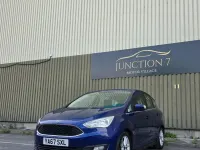 Used Ford C-MAX Zetec 125 HP (91 kW) 2018 Blue MPV