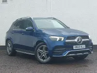 Used Mercedes GLE300 AMG Line Premium 245 HP (180 kW) 2020 Blue SUV