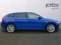 Used Skoda Scala SE L 147 HP (108 kW) 2020 Blue Hatchback