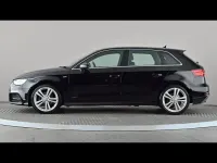 Used Audi A3 S-Line 150 HP (110 kW) 2018 Black Sedan