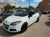 Used Renault Mégane Cabriolet GT-Line 130 HP (95 kW) 2011 White Cabriolet
