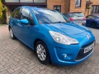 Begagnad Citroën C3 VTR Sport 70 HK (51 kW) 2012 Blå Halvkombi