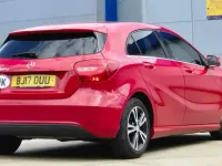 Used Mercedes A180 SE 109 HP (80 kW) 2017 Red Hatchback