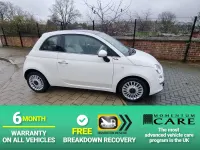 Used Fiat 500 Lounge 69 HP (50 kW) 2014 White Hatchback