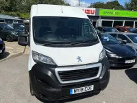 Used Peugeot Boxer 130 HP (95 kW) 2018 White Van