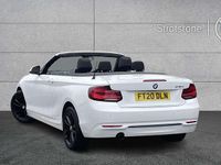 Used BMW 218 Sport Line 190 HP (139 kW) 2020 White Cabriolet