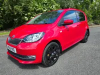 Used Skoda Citigo Colour Edition 60 HP (44 kW) 2018 Red Hatchback